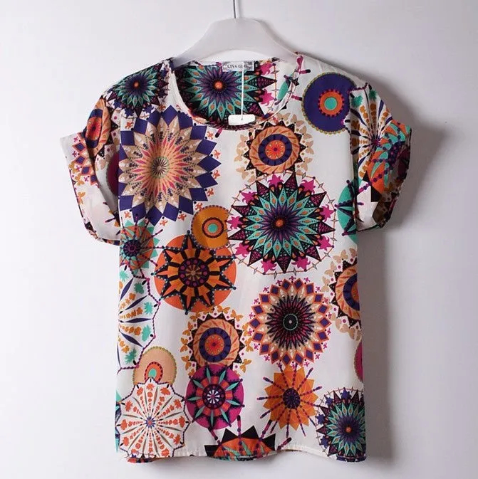 BIG SALE On Batwing Loose Chiffon Shirt