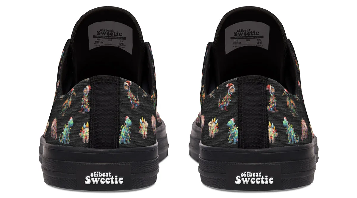Dinos In Lights Low Tops