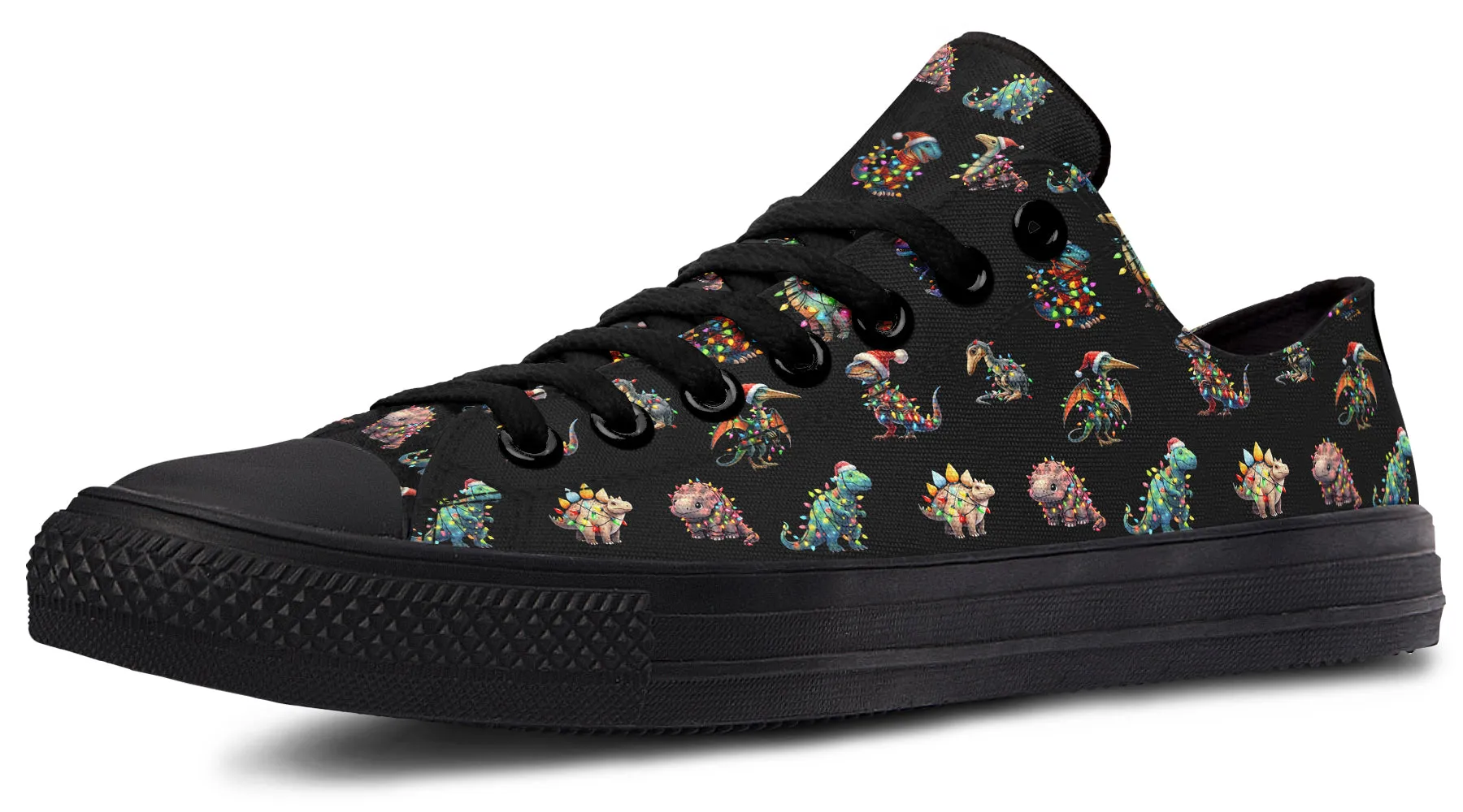 Dinos In Lights Low Tops