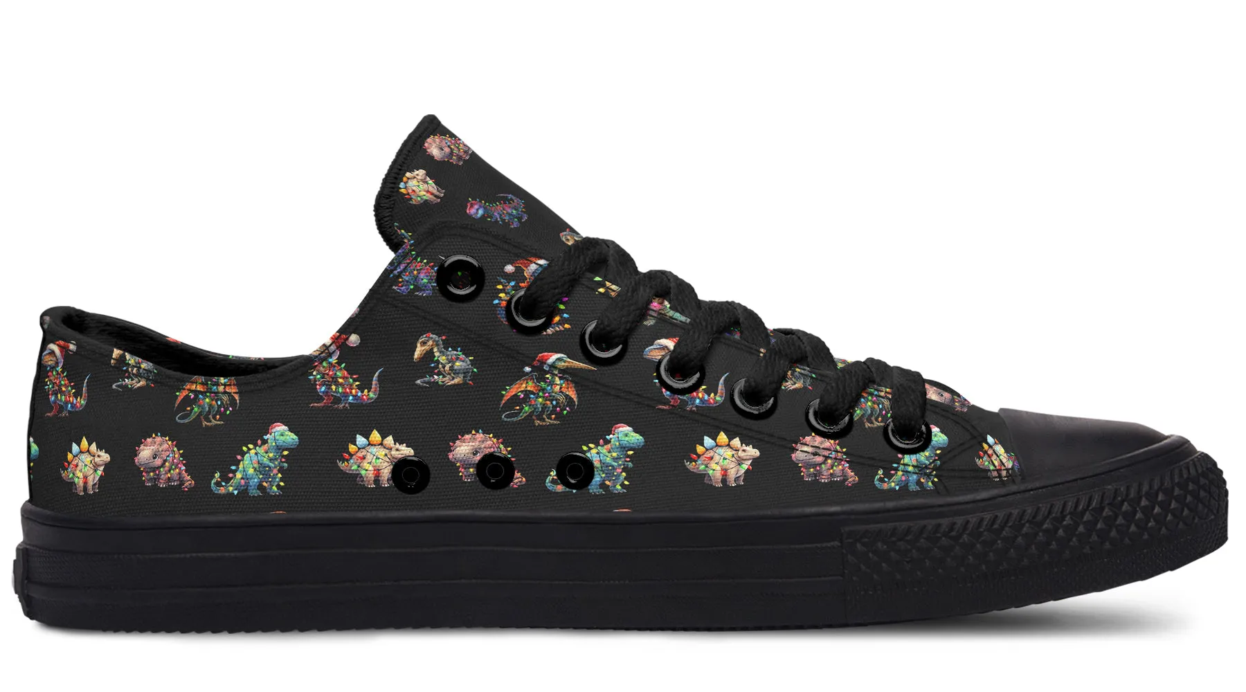 Dinos In Lights Low Tops