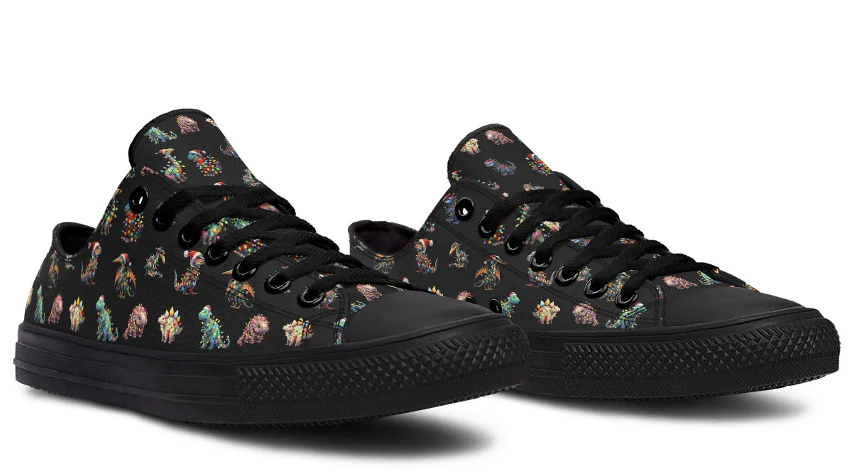 Dinos In Lights Low Tops