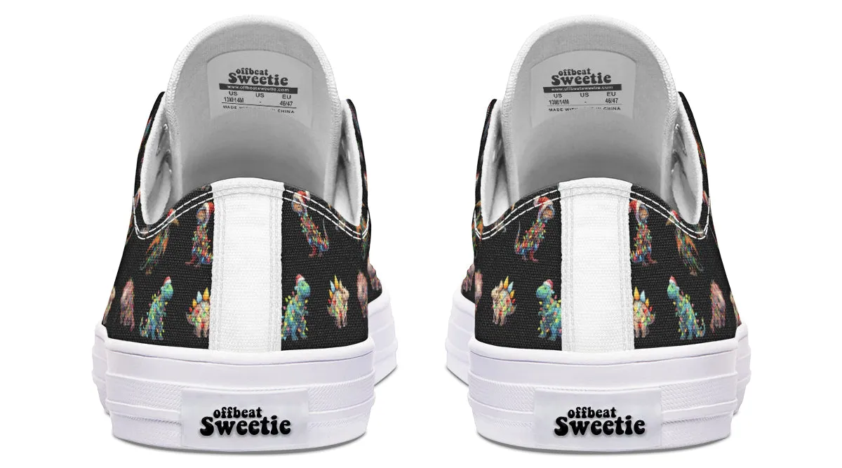 Dinos In Lights Low Tops