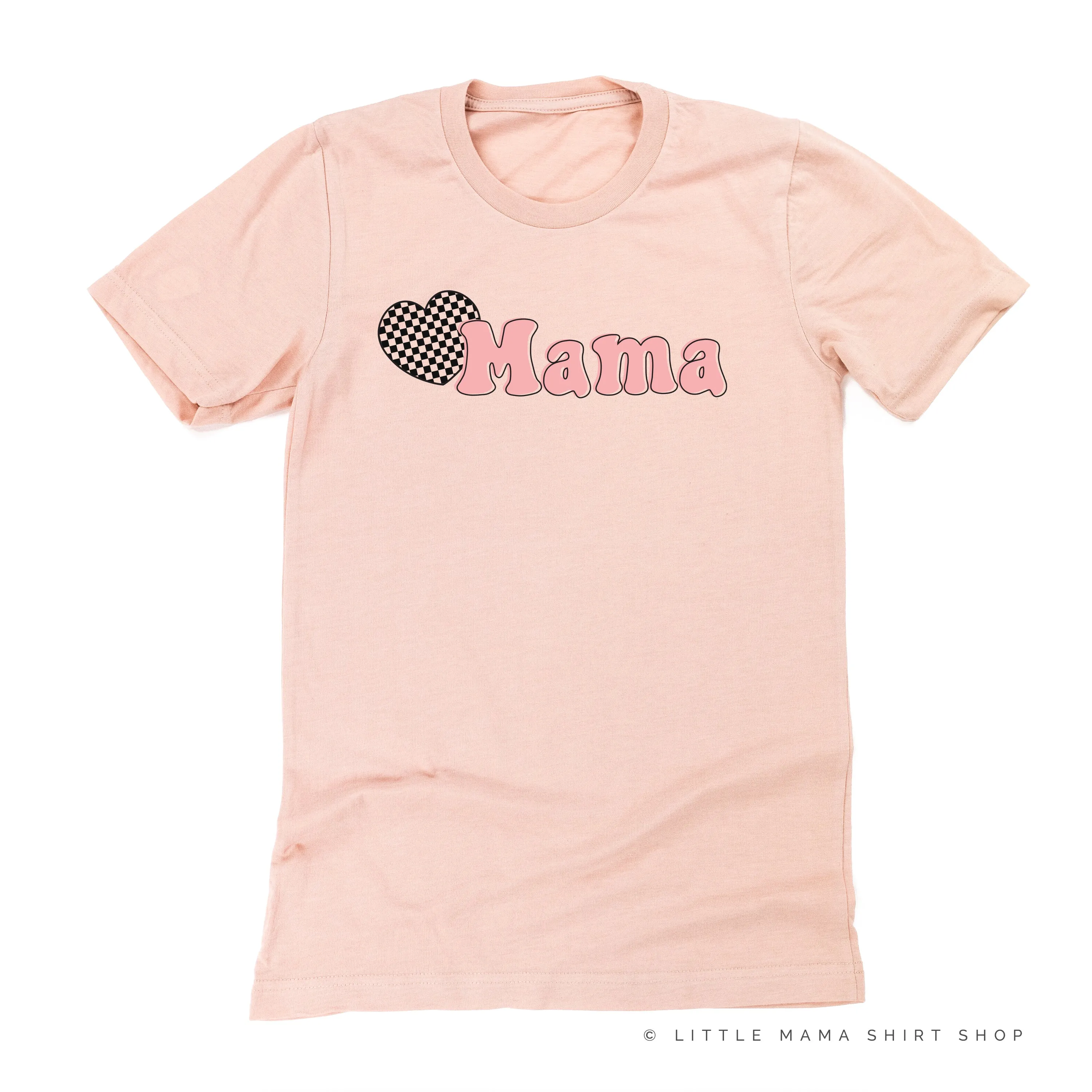 HEART CHECKERS - MAMA - Unisex Tee