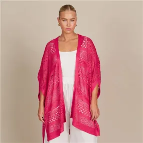 Isle of Mine Sylvie Cape - Raspberry