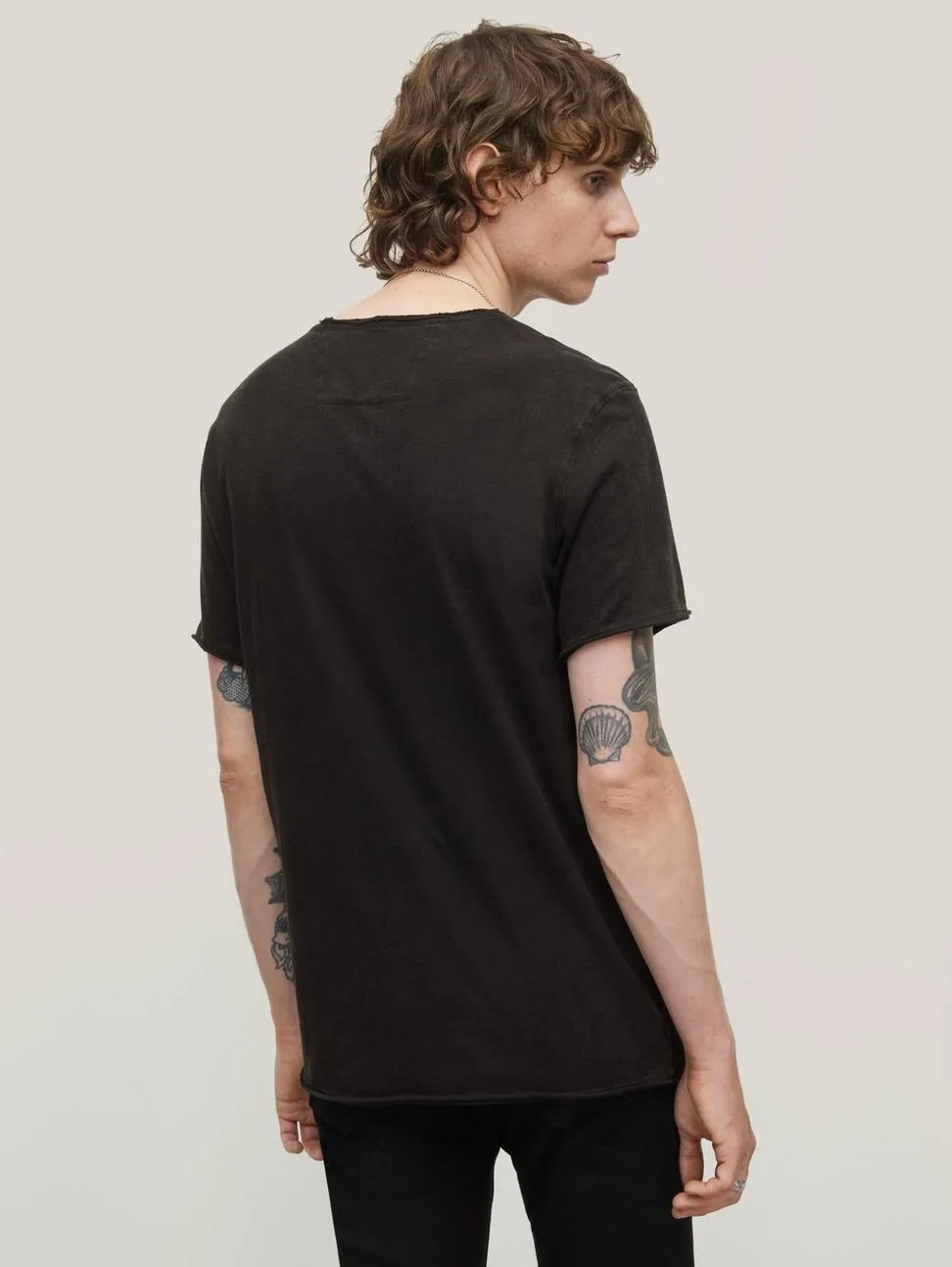 John Varvatos BROKEN CROWN Tee - Black