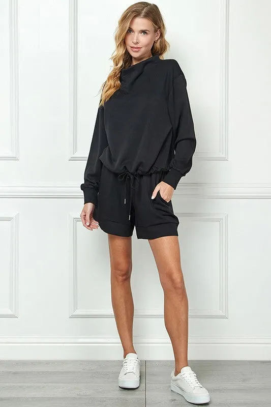 Long Sleeve Soft Lounge Top
