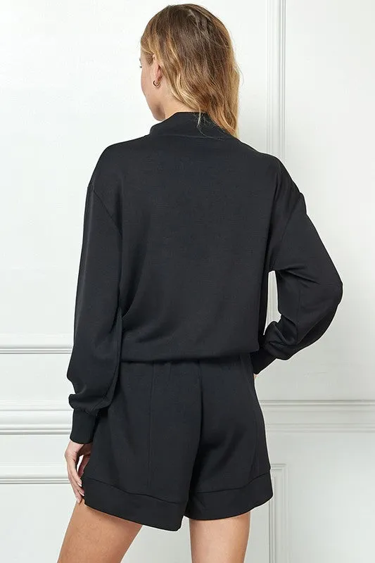 Long Sleeve Soft Lounge Top