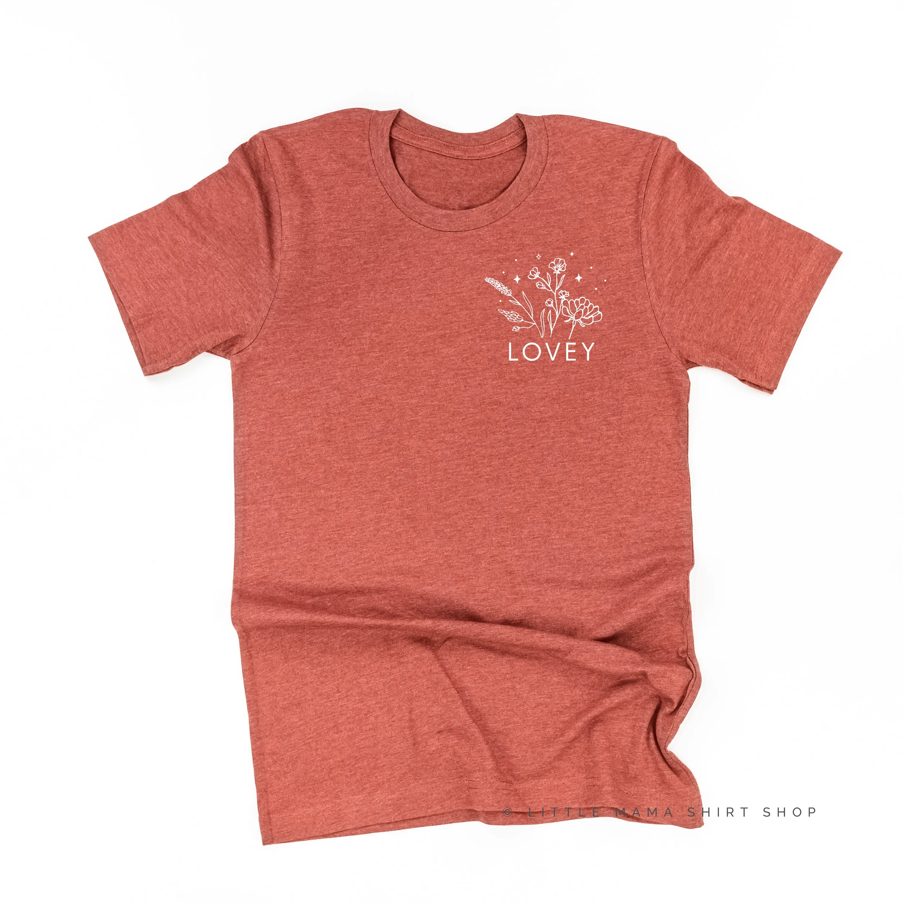 LOVEY - Bouquet - Pocket Size ﻿- Unisex Tee