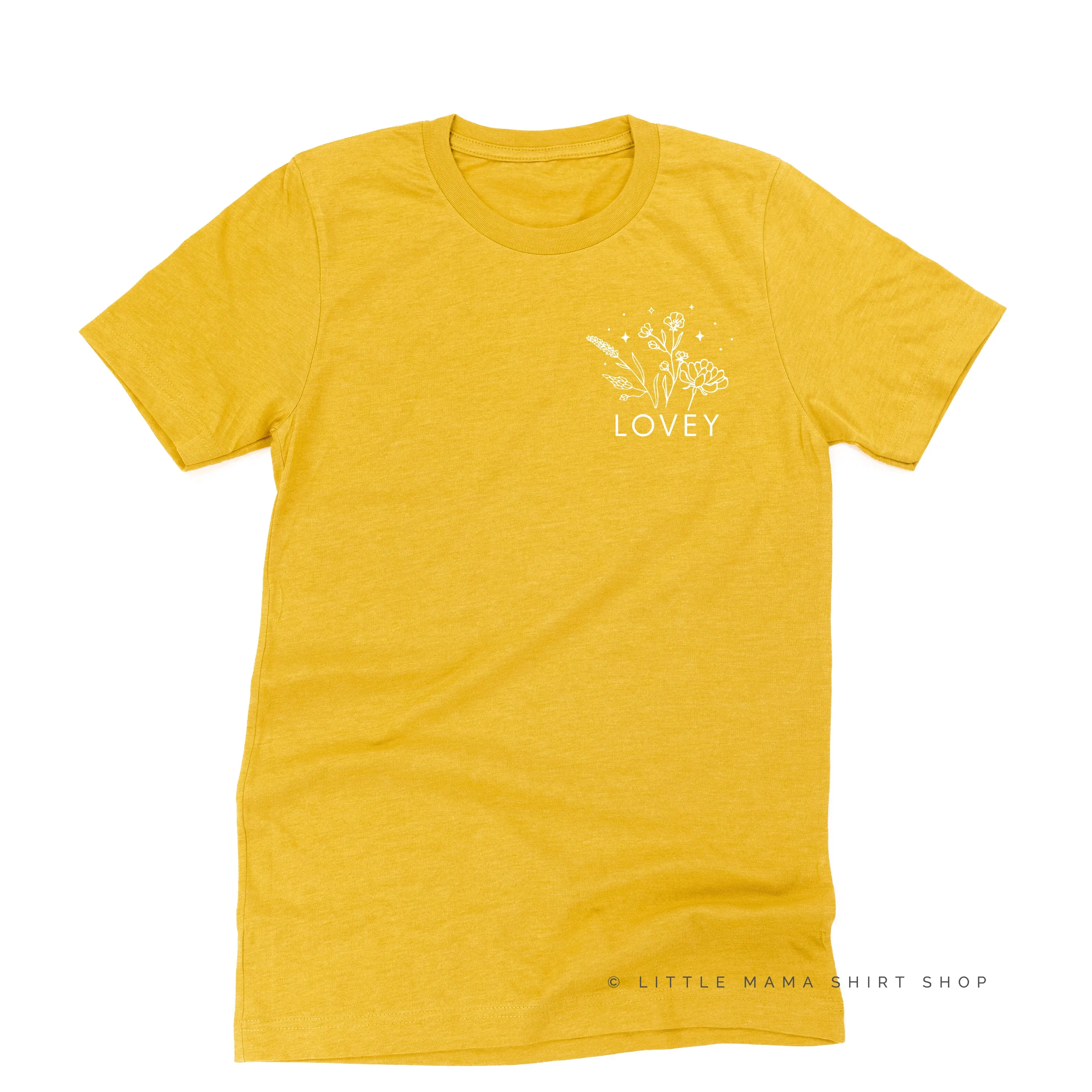 LOVEY - Bouquet - Pocket Size ﻿- Unisex Tee
