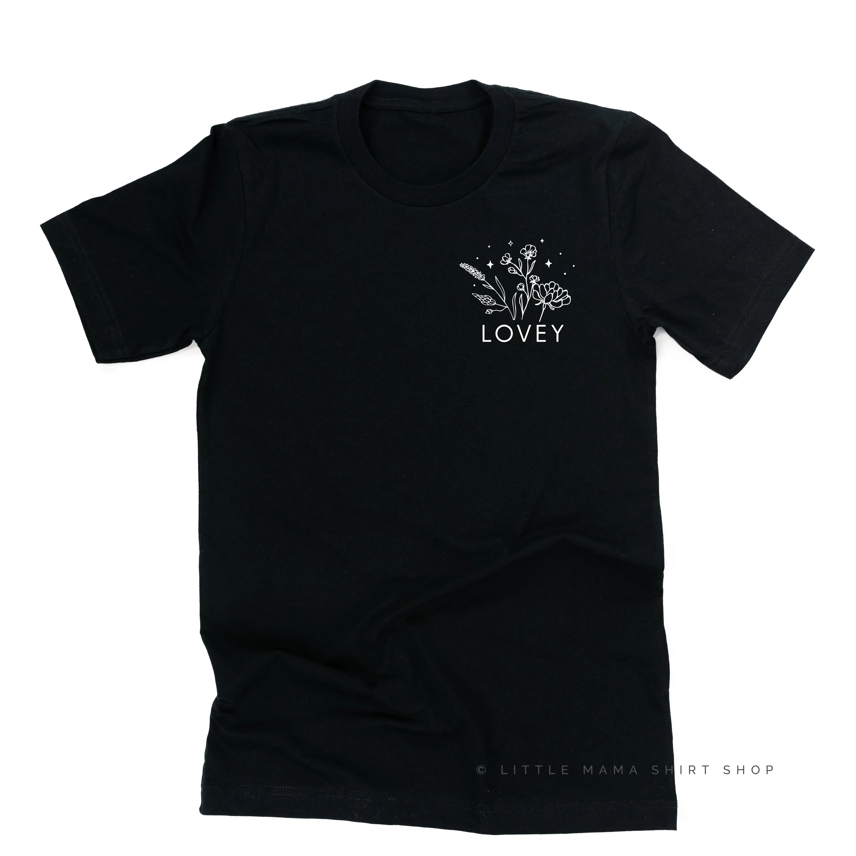 LOVEY - Bouquet - Pocket Size ﻿- Unisex Tee