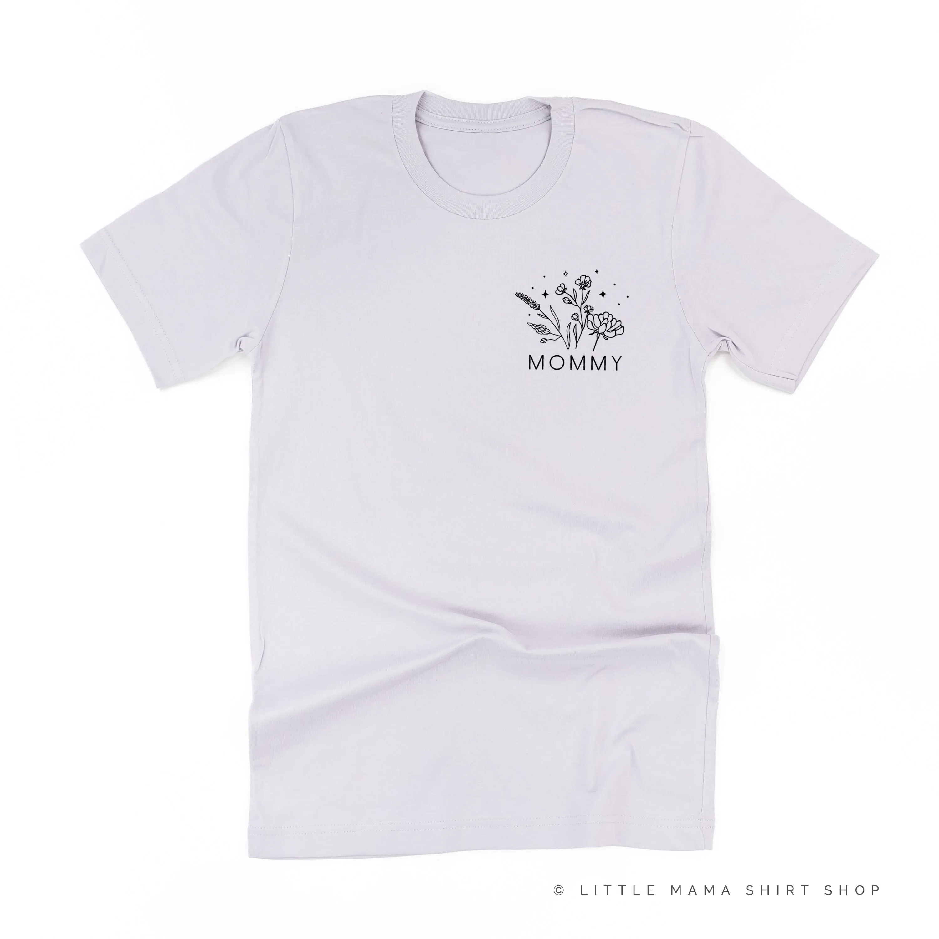 MOMMY - Bouquet - Pocket Size ﻿- Unisex Tee