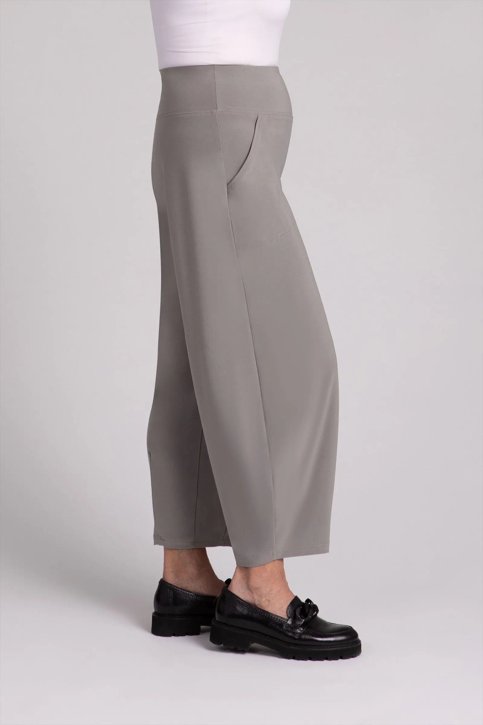 Narrow Lantern Pant | Taupe