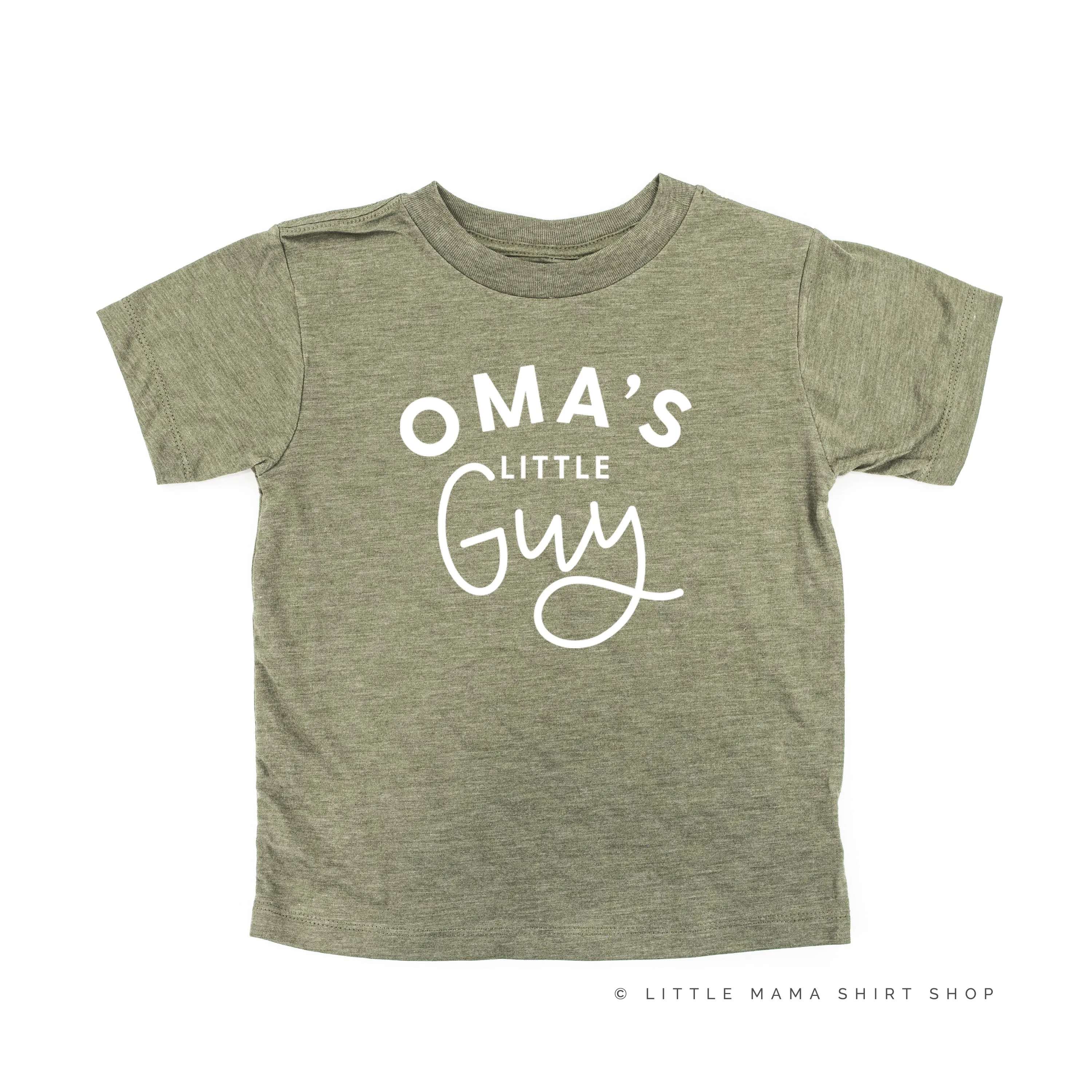 Oma's Little Guy - Short Sleeve Child Shirt