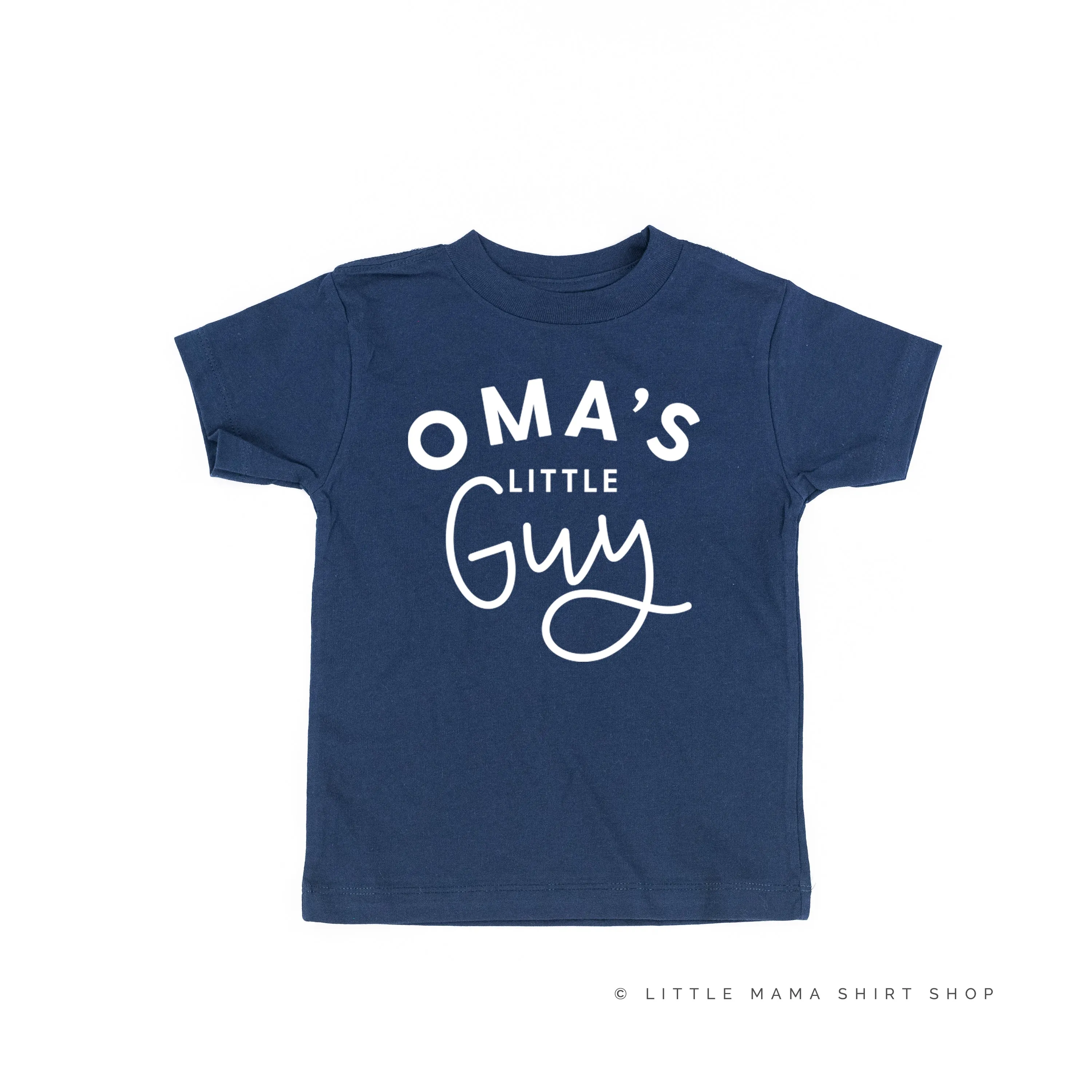 Oma's Little Guy - Short Sleeve Child Shirt