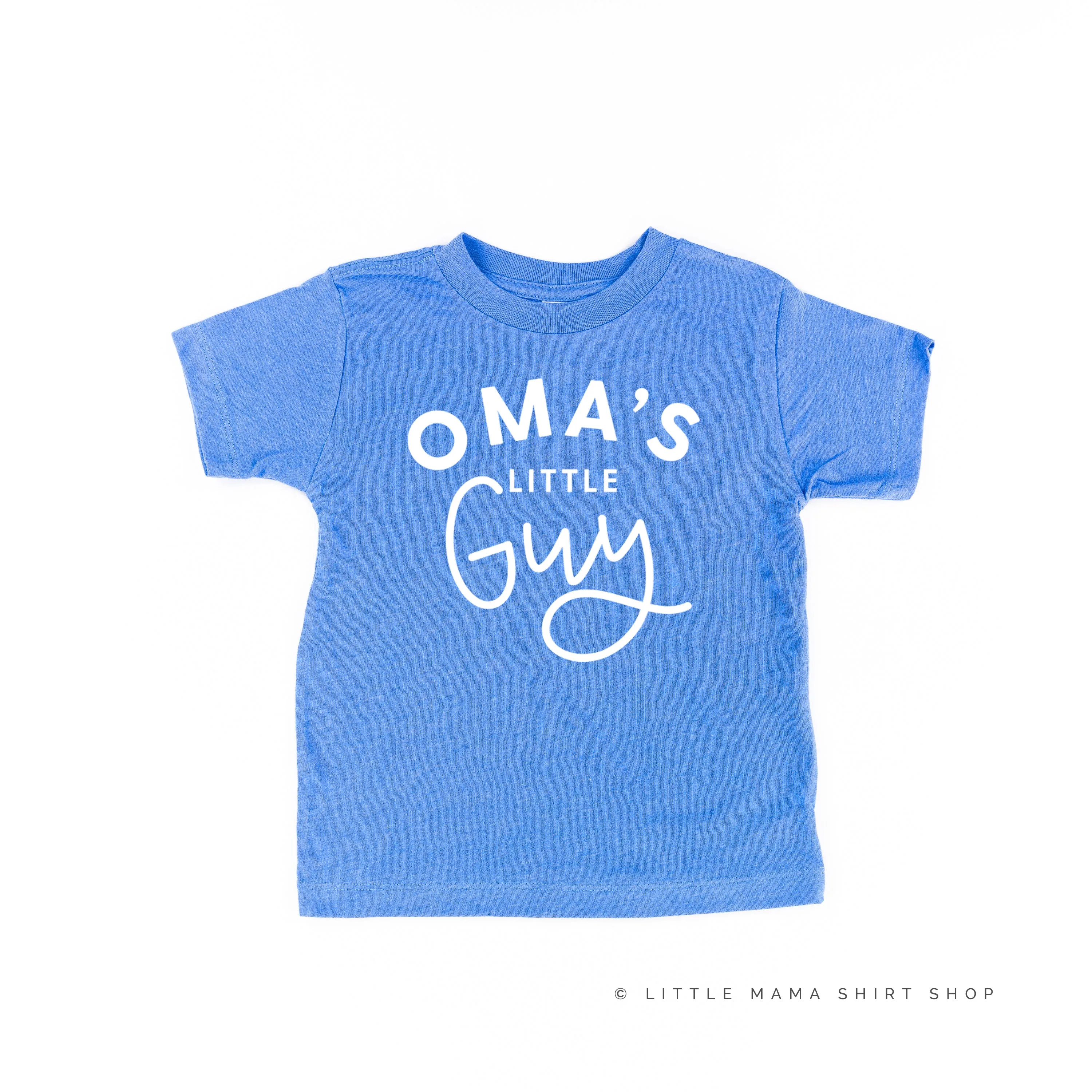 Oma's Little Guy - Short Sleeve Child Shirt