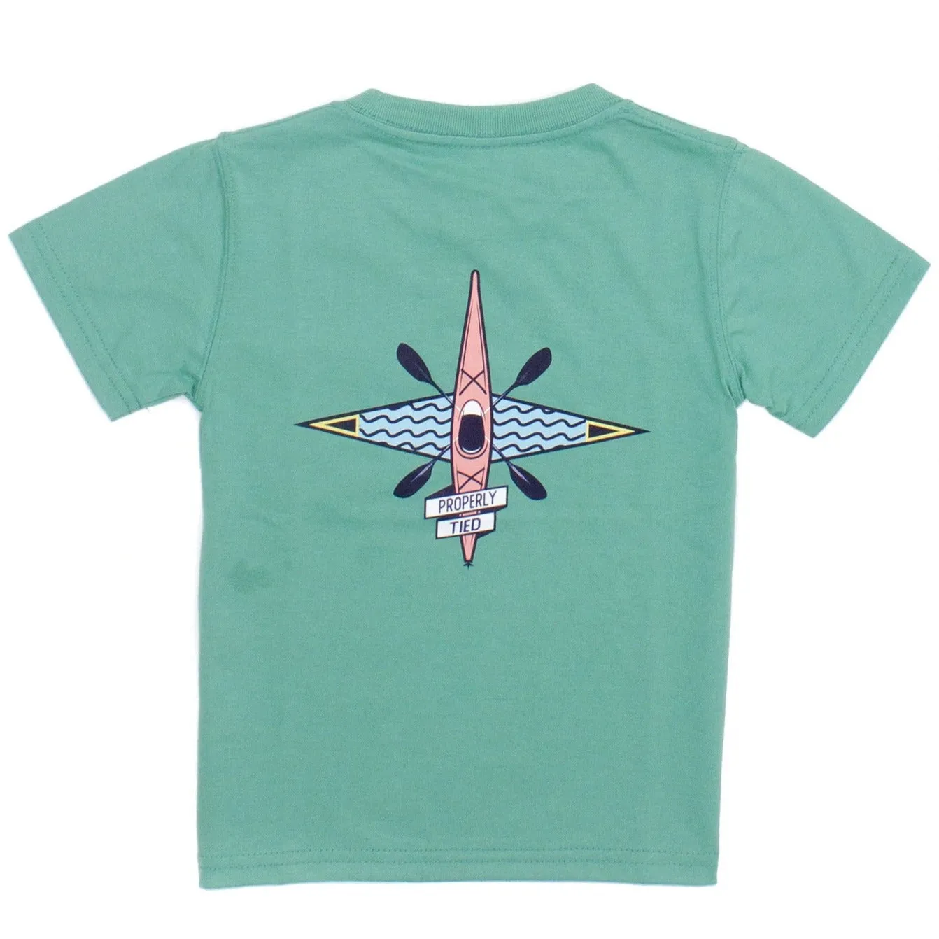 Properly Tied River Kayak Tee - Ivy