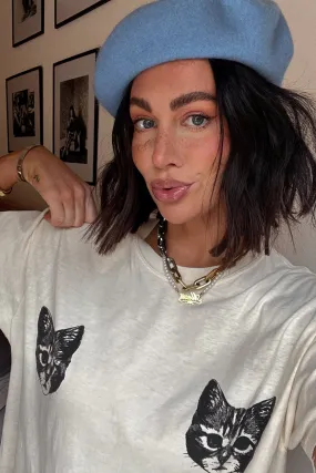 Show Me Your Kitties Tee in Neutral