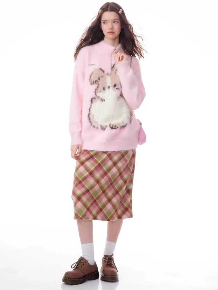Soft rabbit sweater【s0000010145】