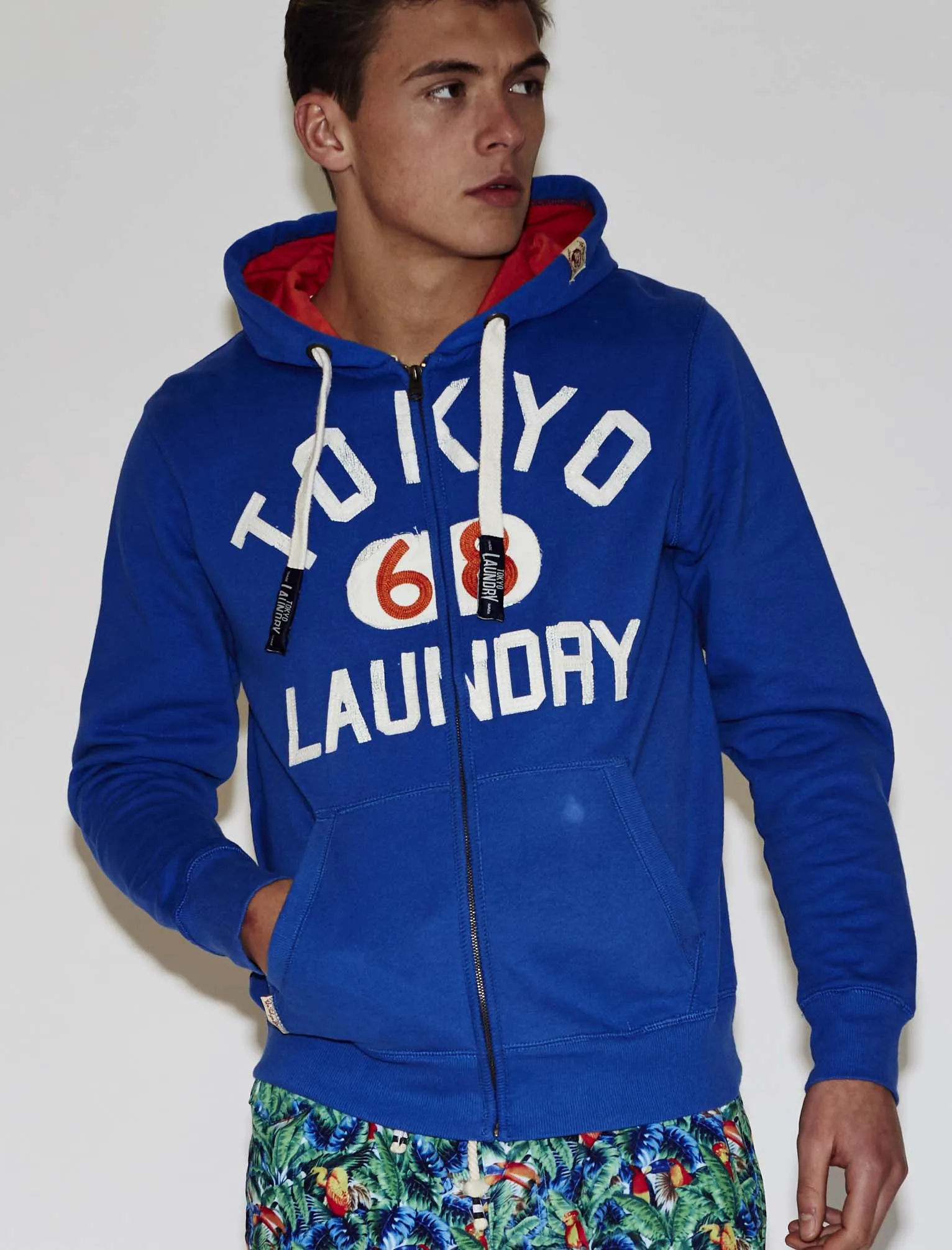Tokyo Laundry Eli blue Hoodie