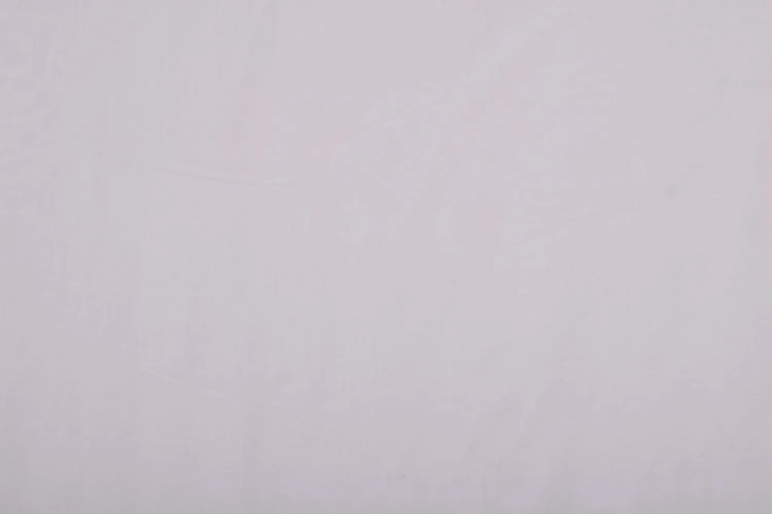 White Plain Linen Blend  Fabric