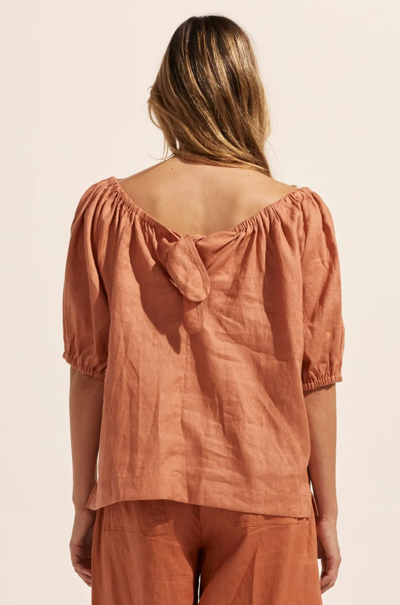 zoe kratzmann - nomad top in ginger